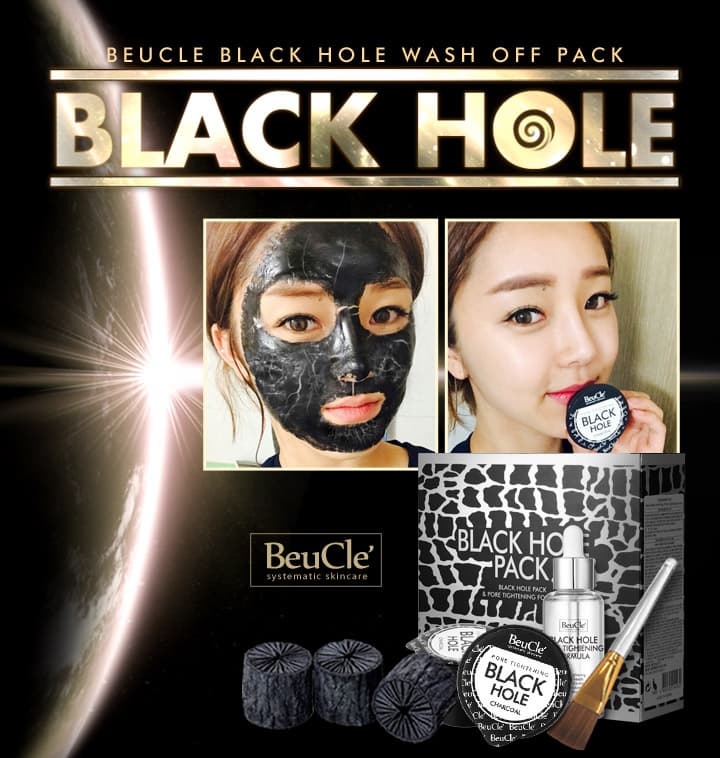 BeuCle- Black Hole Wash Off Pack